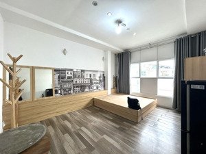studio full tiện nghi như ảnh - tách bếp 24m2 - cửa sổ lớn - giá sinh viên - gần bùi biện quận 1