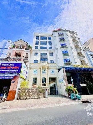 tin thật 100% rẻ 72 tỷ 8x38m. nở hậu 300m2 hầm 7 lầu 1500m2 sàn mặt tiền hoàng hoa thám bình thạnh