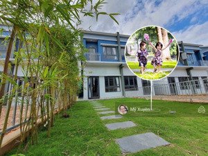 bán căn tứ lập 80m2 full thổ cư, 1 trệt 1 lầu tại kđt oasis city, sổ hồng sẵn, giá 1,55 tỷ