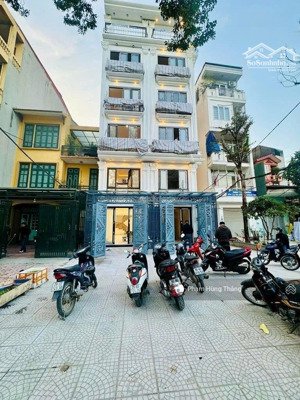 bán toà tháp đôi. phố tân mai. hoàng mai. 55m. 6 tầng. thang máy. gara. vỉa hè kinh doanh.