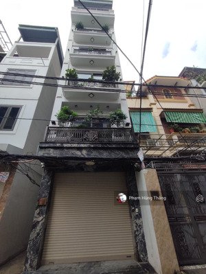 bán nhà lô góc. thang máy. phố tân mai. hoàng mai. 50m. 6 tầng. gara. kinh doanh. giá hơn chục tỷ.