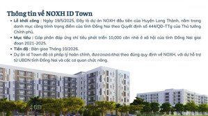nhà ở xã hội tại khu đô thị id junction, long thành,đồng nai, 900 triệu - hàng hiếm tại giá ưu đãi