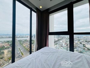 cho thuê căn hộ 2 phòng ngủ hiyori, căn góc, view cầu rồng, thành phố, sông hàn. lh: 