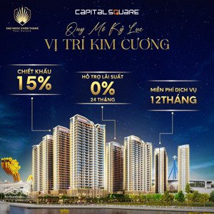 căn hộ capital square, 4,5tỷ, 45m2, 1pn, 1wc tại trần hưng đạo, an hải bắc, sơn trà, đà nẵng.