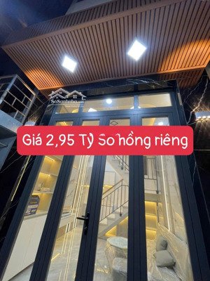 bán nhà sổ hồng riêng 1 lầu + sân thượng - hẻm thoáng - quận 7