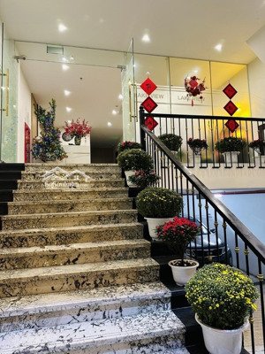 bán toà nhà văn phòng lô góc mặt phố kim đồng 110m2 - 10t thang máy - kinh doanh siêu đỉnh
