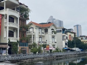 bán nhà đẹp 54m mặt tiền 4m ô tô vào nhà view ao làng cực sạch, thoáng.