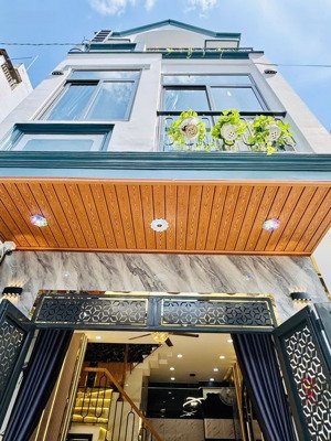 bán nhà hẻm xe hơi thông phạm văn chiêu, p.15, 4 x 11, 3 tầng, 4pn giá 5.65 tỷ tl