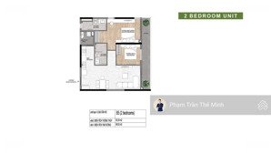 đơn giá 64tr/m2 sở hữu ngay căn hộ 2pn - 82.72m2 do gamuda land làm chủ đầu tư. lh 