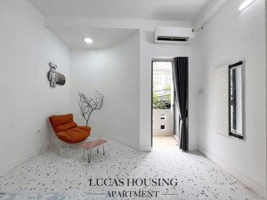 cho thuê căn hộ mini 35m2 full nội thất, ban công ở bình thạnh gần ngã tư hàng xanh zaloo775563422