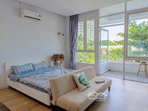 căn hộ 1 phòng ngủ full nội thất ban công view thoáng thiết kế vintage khu sân bay