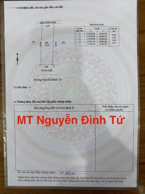 bán đất tại đường nguyễn đình tứ, hòa minh, liên chiểu, đà nẵng, 5,25 tỷ, 120 m2