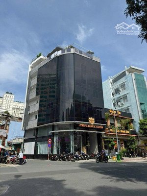 bán nhà góc 2 mặt tiền đường khu lê quang định. dt 220m2 (10x22m), 8 tầng. giá 45 tỷ tl - tin thật