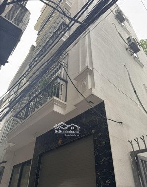 nhà lô góc đường hồ tùng mậu, 35m2 x 5 tầng. 7.999 tỷ. ô tô lùi cửa