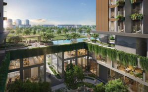 hàng ngoại giao bán shop khối đế mặt đường đôi 105m2 trung tâm bãi cháy, dự án skym