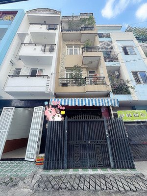 nhà đẹp 4 lầu + st đường có lề gần chợ tân hương xe tải đỗ cửa giá 7,5 tỷ. sổ đẹp .vị trí đẹp