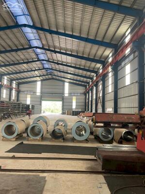 Cho thuê kho bãi 2256m2 có trạm điện 3 pha, mặt tiền đường Nam Sông Hậu ,T.T Trần Đề ,Cần Thơ, lộ Container