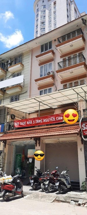 gấp - chính chủ cho thuê mbkd trung kính - 76m2 - 5t - mt 7m - giá 37tr