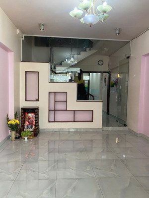cho thuê nhà mt đs chu văn an 4x18m trệt 3l st - 5p 4wc ở gđ - vp công ty - shop