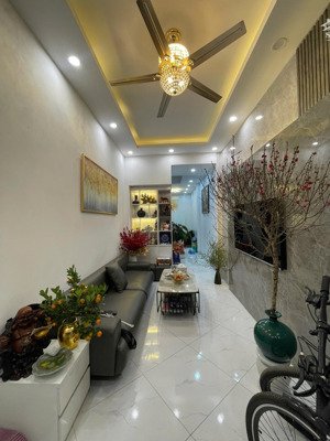 bán nhà phố mai động -ngõ thoáng rộng gần đường - nhà mới tặng nội thất về ở ngay -sổ đỏ giao dịch