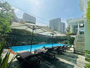 chỉ 50 triệu cho thuê biệt thự compound thảo điền có hồ bơi, phòng tập gym