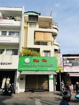 cho thuê nhà mặt tiền nguyễn đình chiểu, 6m x 8m, 5 tầng giá 40 tr/th