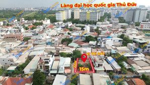 siêu phẩm góc 2 mặt tiền ngay đường tô vĩnh diện đang mở rộng & kí túc xá khu b làng đại học tphcm