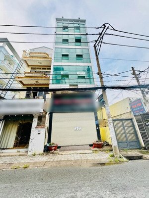 bán khách sạn 6x20m, 6tầng, 15pn hẻm xe hơi 12m thông ngay mặt tiền thống nhất p16 gò vấp 19,8 tỷ