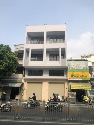 cho thuê nhà mặt tiền đường lũy bán bích, quận tân phú. diện tích 8mx25m 1 trệt 3 lầu trống suốt