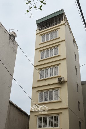 chính chủ bán đất tặng nhà 6 tầng mặt đường hoàng mai, quận hoàng mai, hà nội