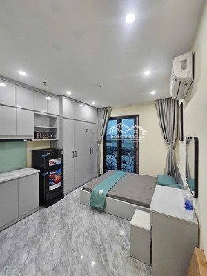 bán gấp toà chdv đẹp ngay ngã tư sở - thanh xuân 95m2x7t mt 6.9m, 21 tỷ, đầy đủ pccc, ngõ thông ôtô