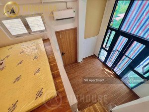 cho thuê căn hộ duplex ban công full nội thất - lê lai gò vấp