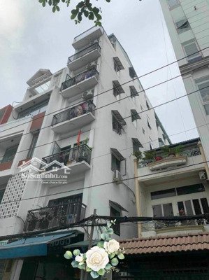 chdv 6 tầng + tháng máy + 52 phòng ngay trung tâm quận bình thạnh , khu vực sinh viên nhiều