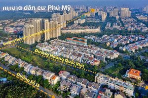 bán đất mặt tiền đường hoàng quốc việt, p. tân mỹ, quận 7 giá 21 tỷ