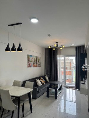 cho thuê căn hộ blue saphire q6, dt 75m2, 2pn, 2wc, đủ nội thất, giá 9tr/th. lh minh