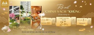 chiết khấu lên đến 25% tại the minato residence (chỉ còn không đến 20 căn nhận chiết khấu)