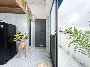căn hộ có gác full nt ban công - cửa sổ thoáng ở 2-3 người thoải mái gần đh iuh, vlu - thang máy