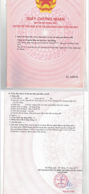 bán nhanh lô đất ở mặt đường ngô quyền - đà nẵng