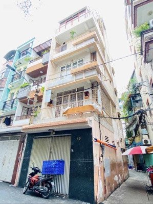 hàng hiếm căn góc 2 mặt tiền 43 đường số 4 cư xá đô thành quận 3 - dt: 4,4x9m 5 tầng giá 13,5 tỷ tl