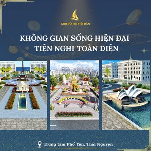 đất nền vùng ven thủ đô - kđt việt hàn - sát cạnh kcn samsung sổ đỏ trao tay chỉ nhỉnh hơn 2 tỷ/lô