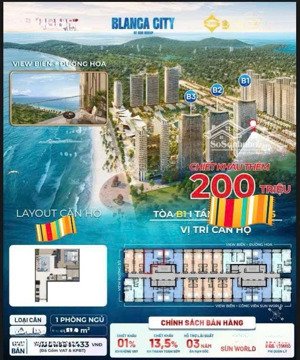 căn hộ tầng cao view biển - giá tốt nhất tại blanca city vũng tàu