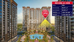 độc quyền trục 1pn + 1 view nội khu tại vinhomes thanh hóa. bàn giao full nội thất liền tường
