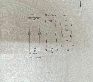 bán nhà 4 tầng mt lê duy đình, ngay nguyễn tri phương, sân bay đà nẵng, giá chỉ 7 tỷ 2 tl