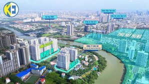 pkd sunrise riverside căn office 33m2, 55m2 từ 2,1 đến 3,3tỷ, căn 2pn/4,5tỷ, căn 3pn/4,9tỷ. sổ hồng