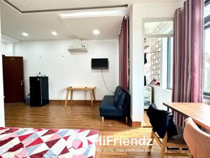 studio máy giặt riêng - cửa sổ lớn full nội thất ngay vòng xoay trung sơn