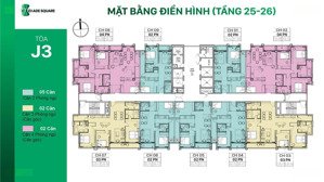chính thức nhận booking tại dự án jade square tây hồ tây 2 ngủ, 3 ngủ, 4 ngủ dt linh hoạt