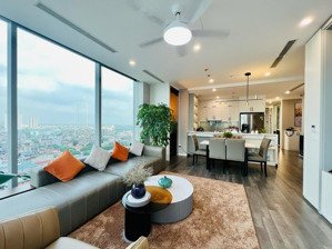 chính chủ cho thuê căn hộ 128m2, 3pn full giá 23tr toà a hong kong tower.lh 
