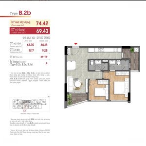 bán căn hộ the aurora phú mỹ hưng 2pn 7.8 tỷ