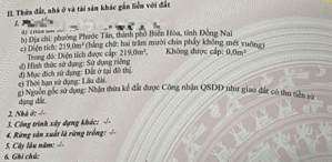 Bán nhà mặt tiền Đinh Quang Ân- Phước Tân- Biên Hoà, ngang 10m- 8,8 tỷ