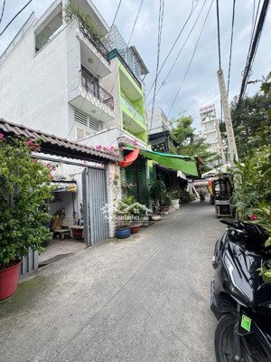 bán nhà hẻm xe hơi ngay âu dương lân 80m2, ngang 4m xây dựng 5 tầng mới